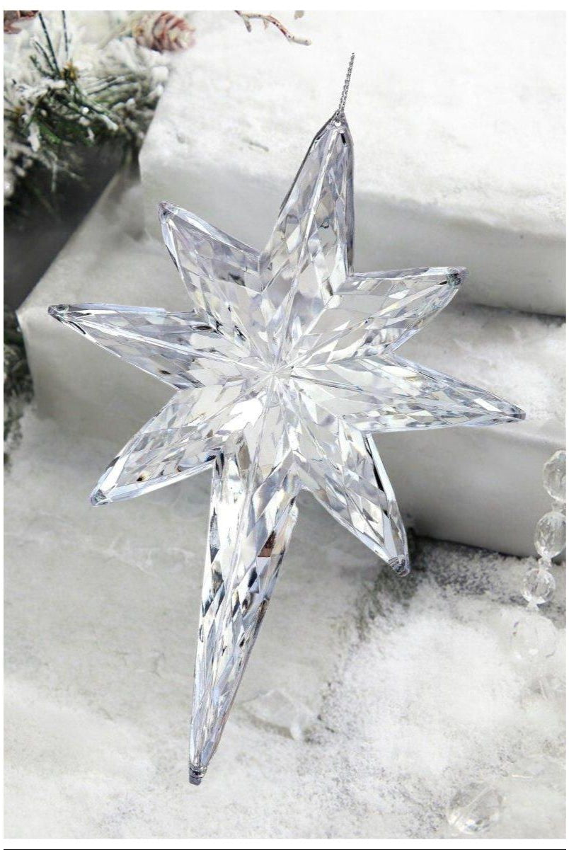 Shop For 8" Acrylic Star Of Bethlehem Ornament