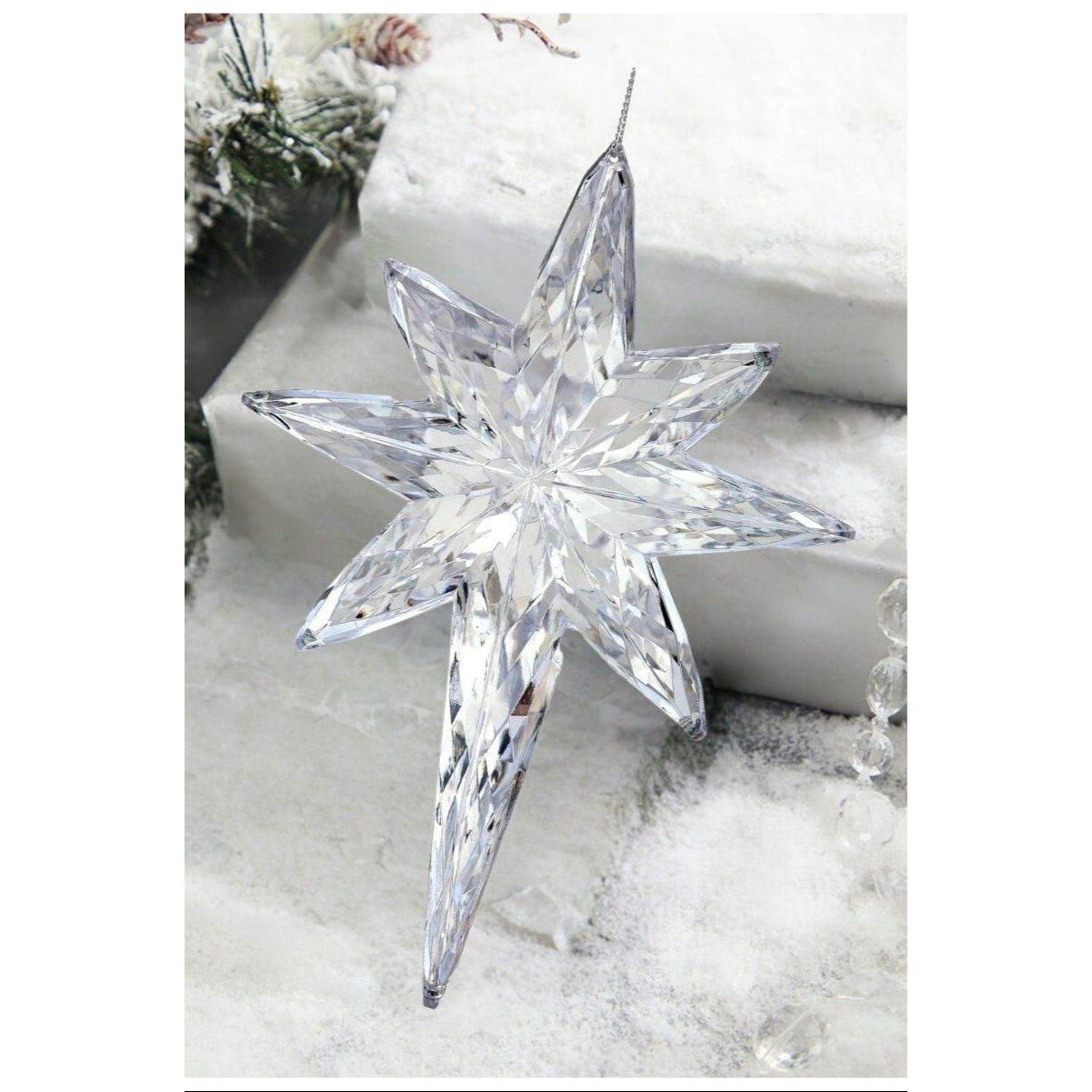 Shop For 8" Acrylic Star Of Bethlehem Ornament