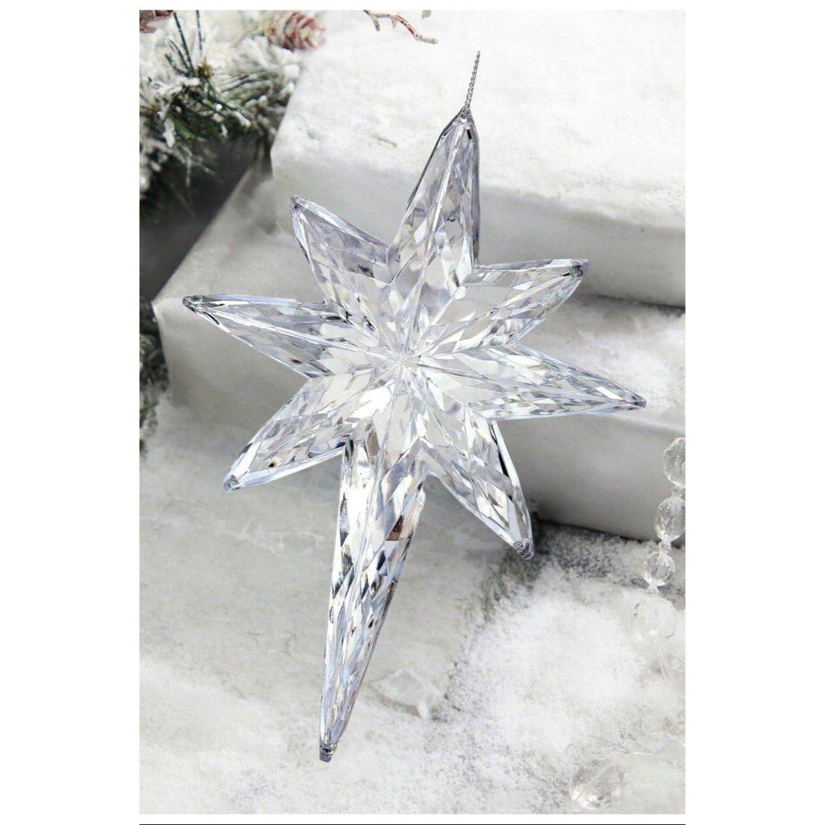 Shop For 8" Acrylic Star Of Bethlehem Ornament