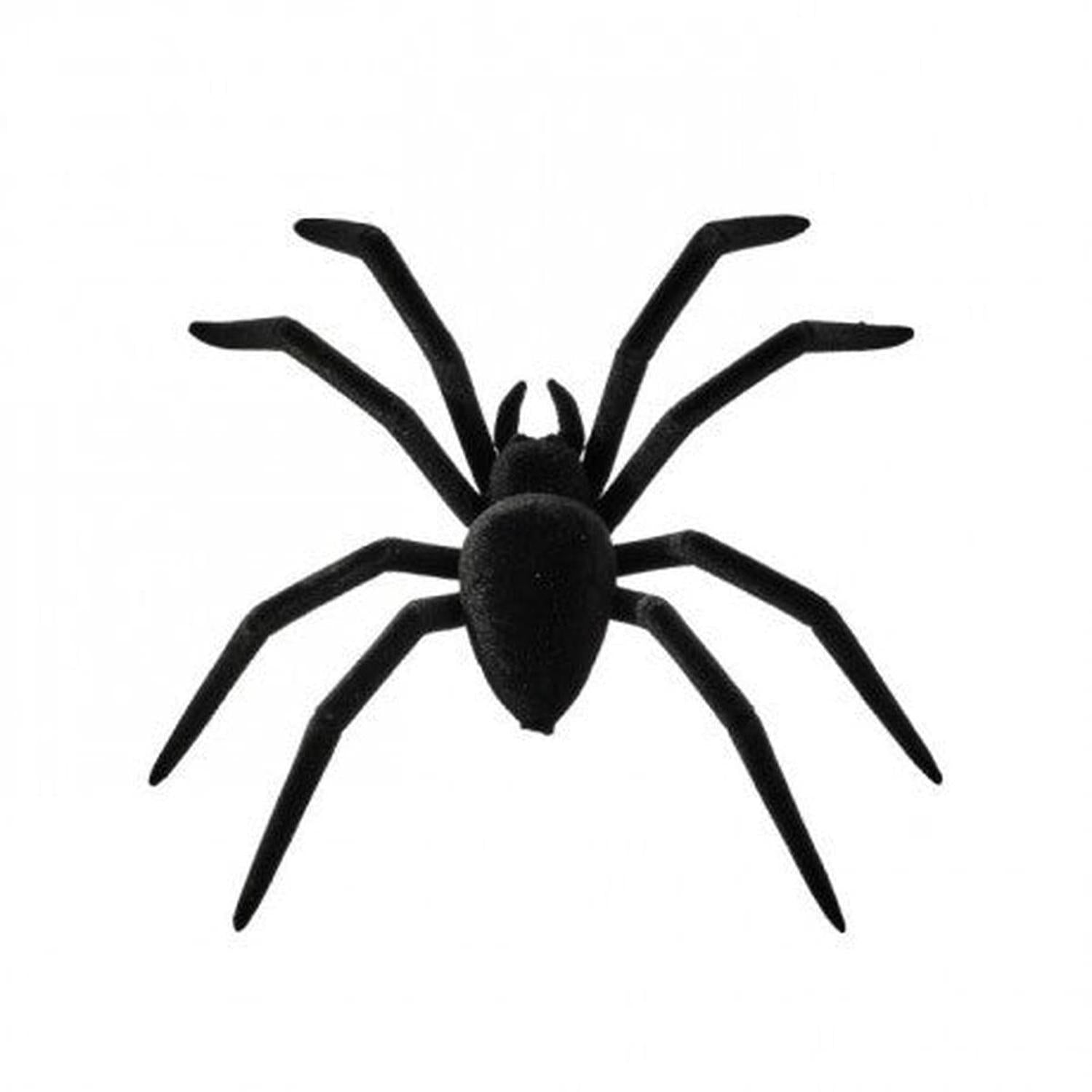 Shop For 8" Black Flocked Spider