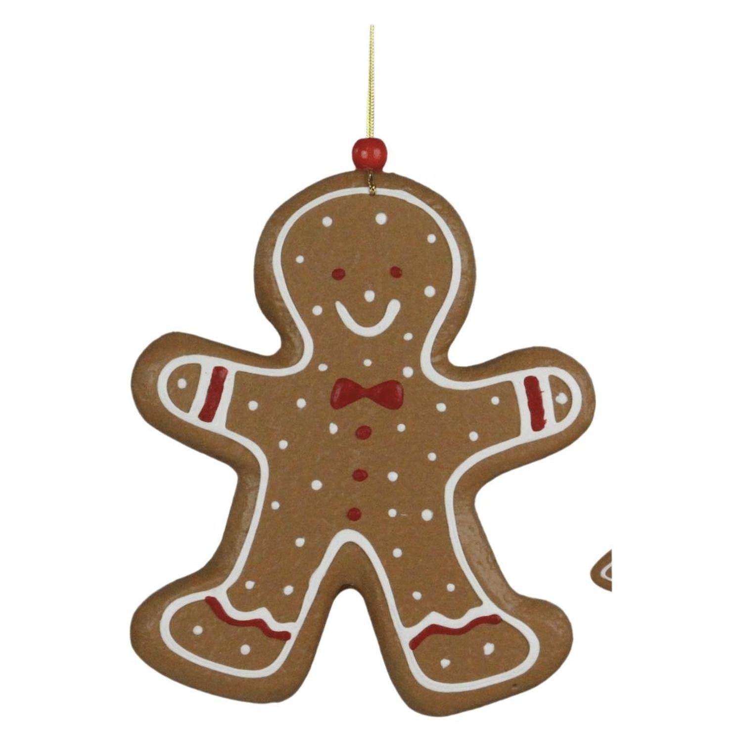 8" Gingerbread Cookie Ornaments