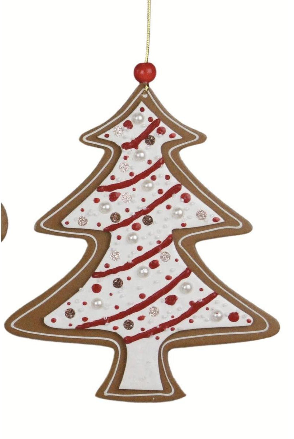 8" Gingerbread Cookie Ornaments