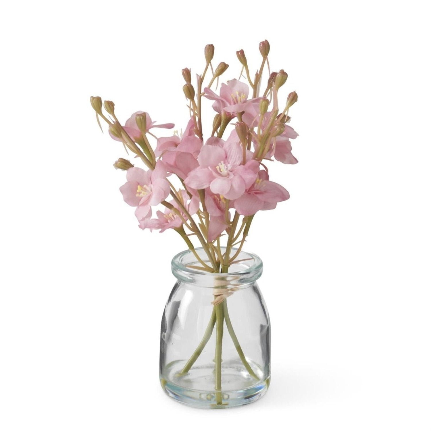 Shop For 8 Inch Pink Delphinium Vase