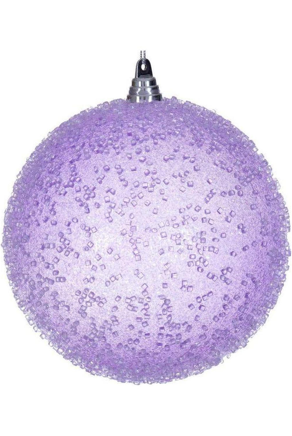 Shop For 8" Lavender Icy Sugar Ball