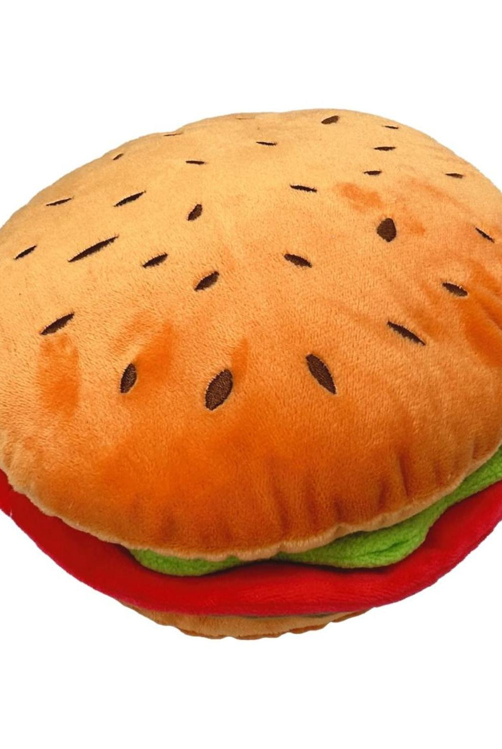 8" Plush Burger Accent