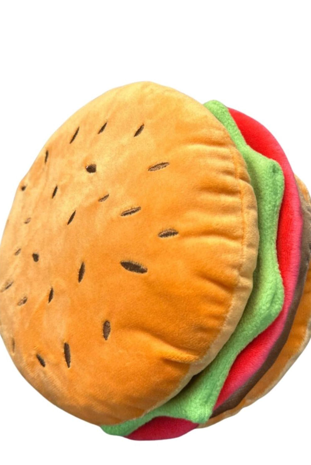 8" Plush Burger Accent