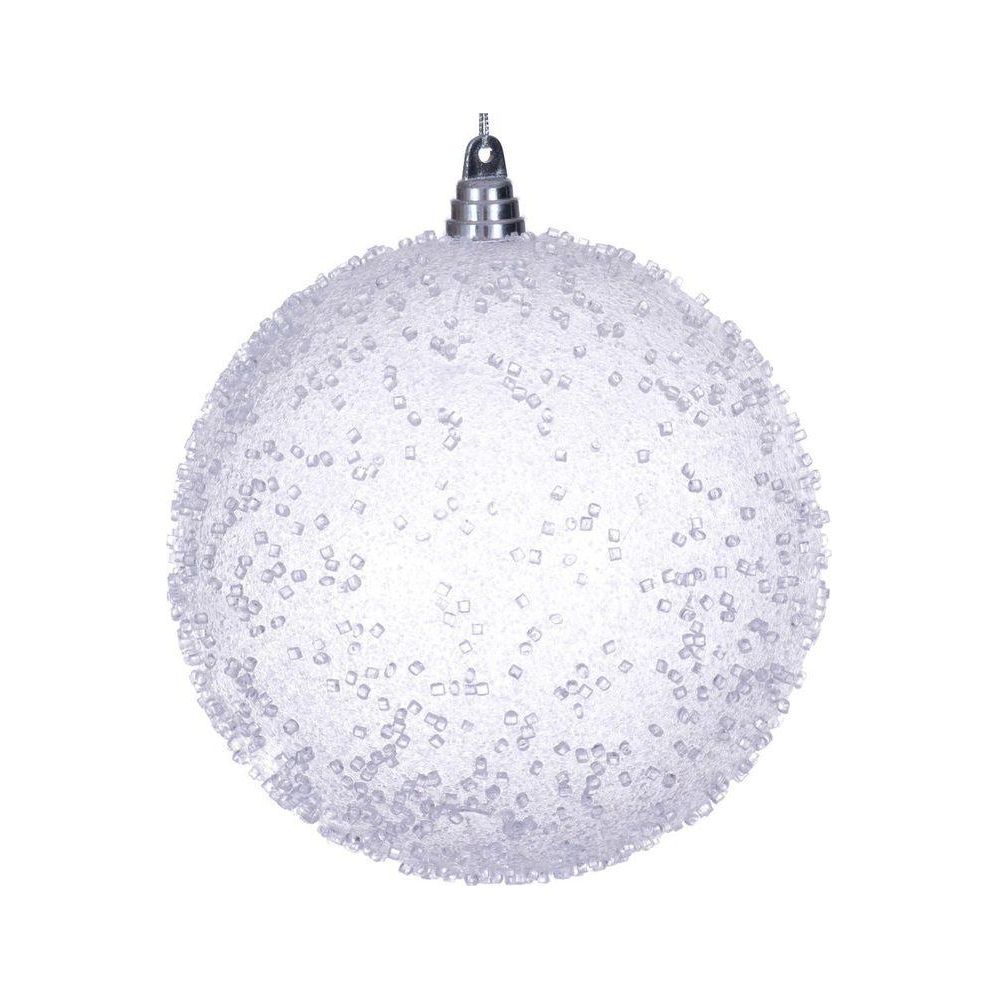 Shop For 8" White Icy Sugar Ball