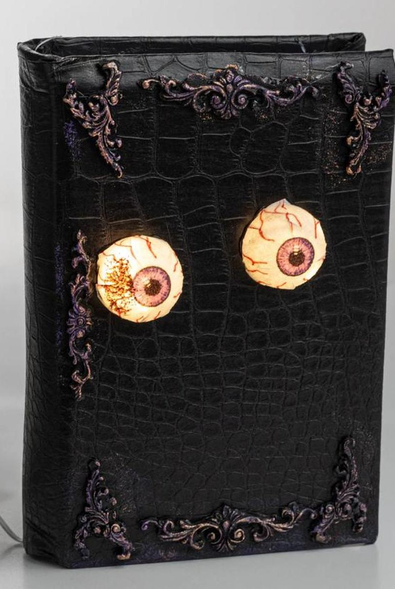 Shop For 8.25" Lighted Halloween Book Eyeball