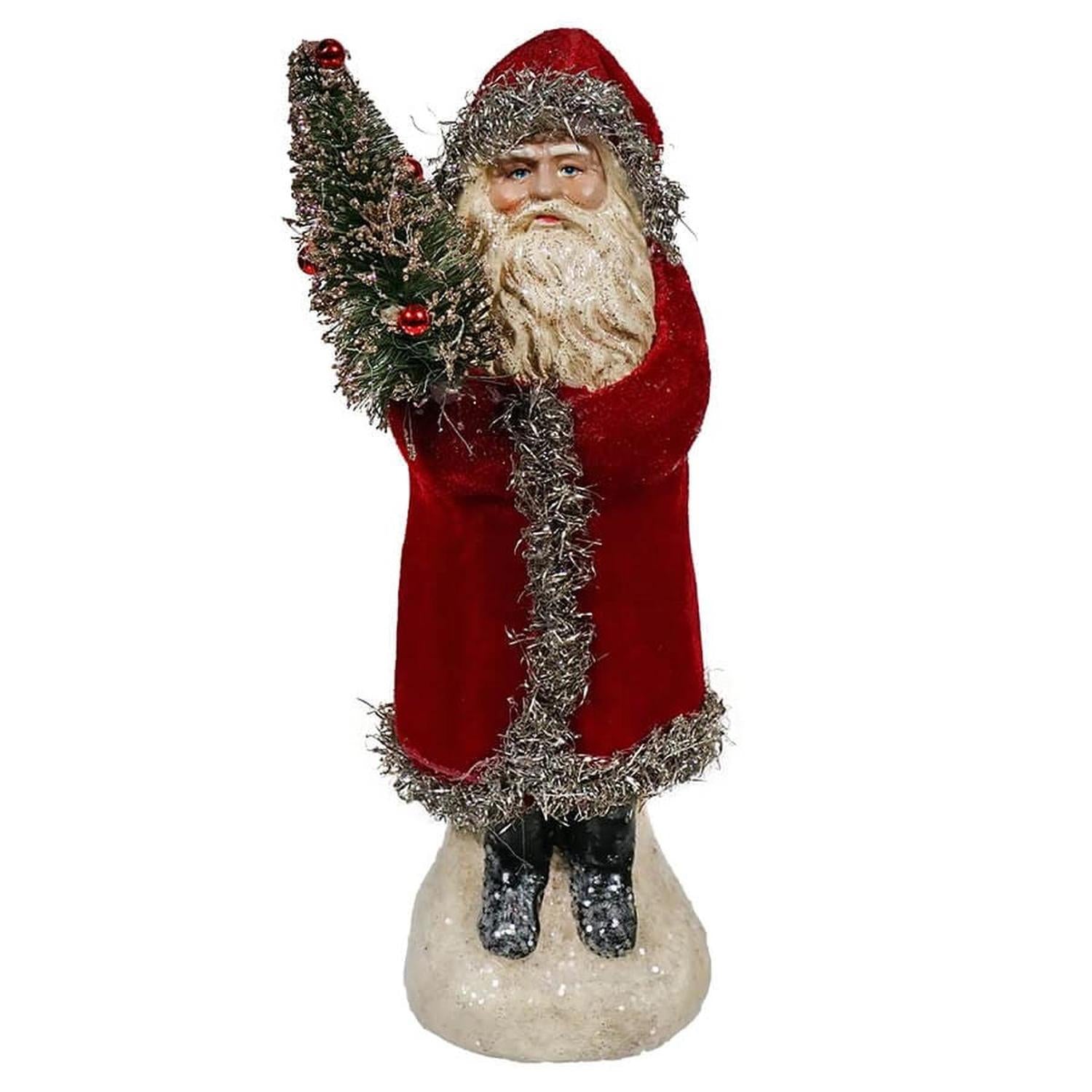 Shop For 8.25" Velvet Belsnickle Santa Figurine