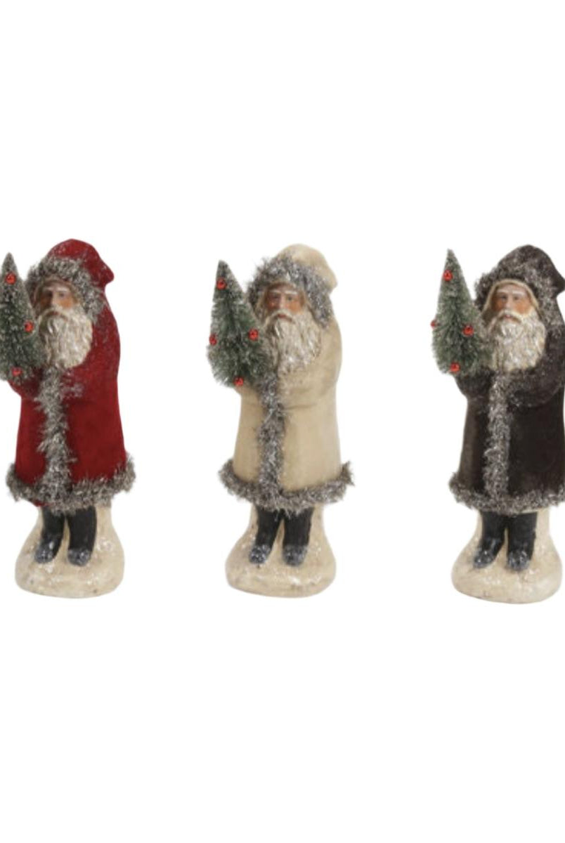 Shop For 8.25" Velvet Belsnickle Santa Figurine