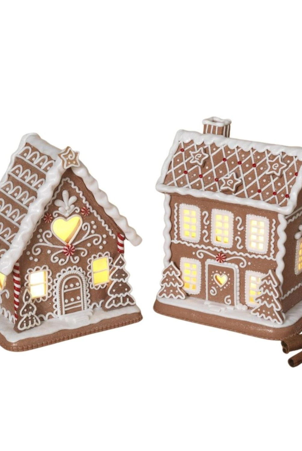 8.5" Lighted Holiday Gingerbread House