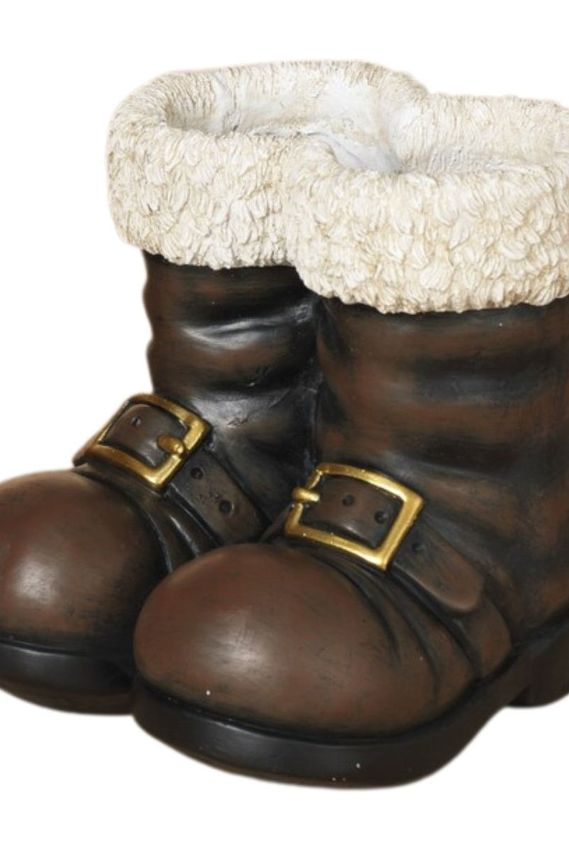 Shop For 8.5" Magnesium Santa Boots Container