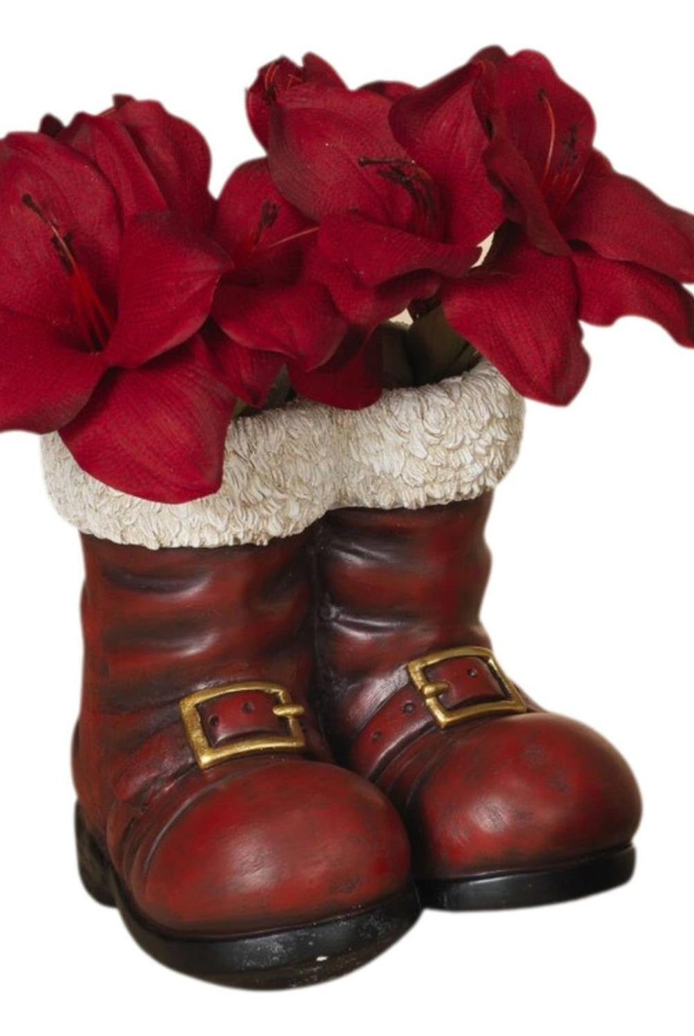 8.5" Magnesium Santa Boots Container