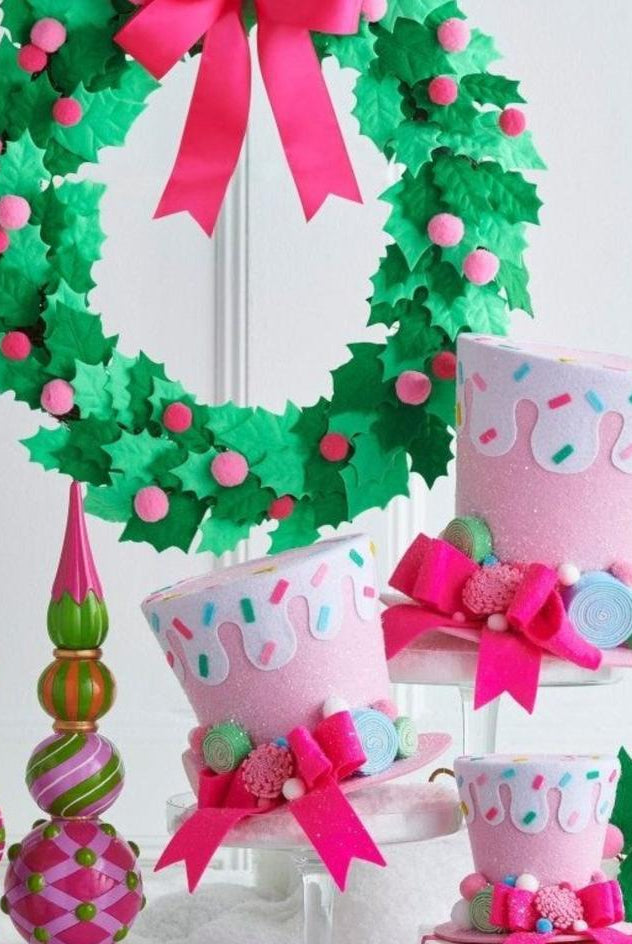 Shop For 8.5" Pink Sprinkles Top Hat