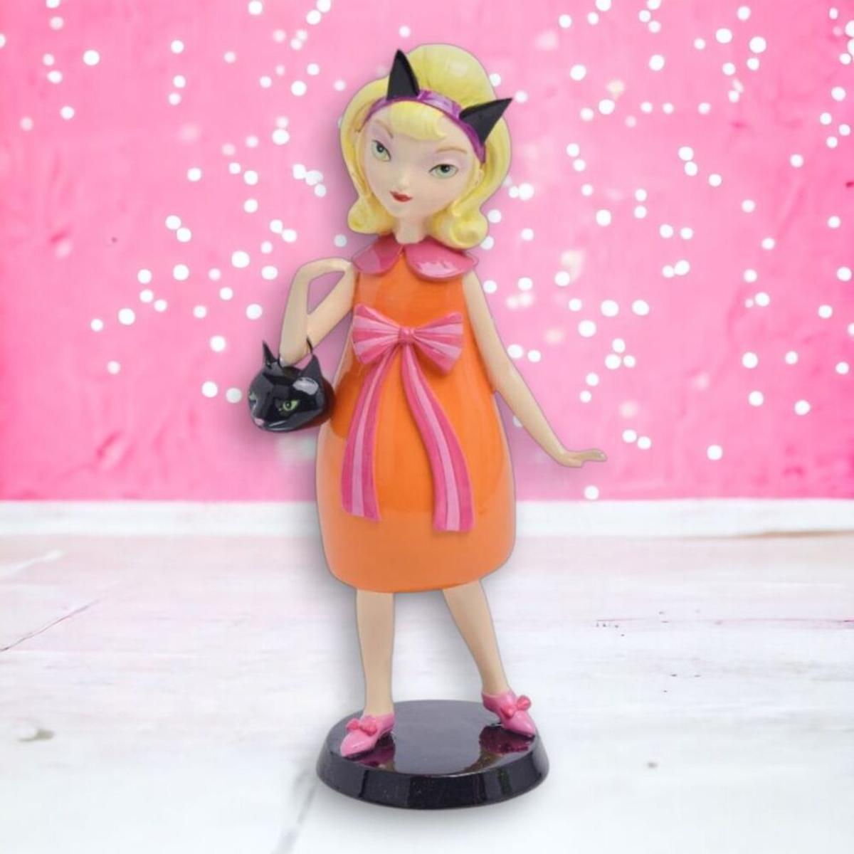 Shop For 8in Cat Mod Girl Halloween Figurine