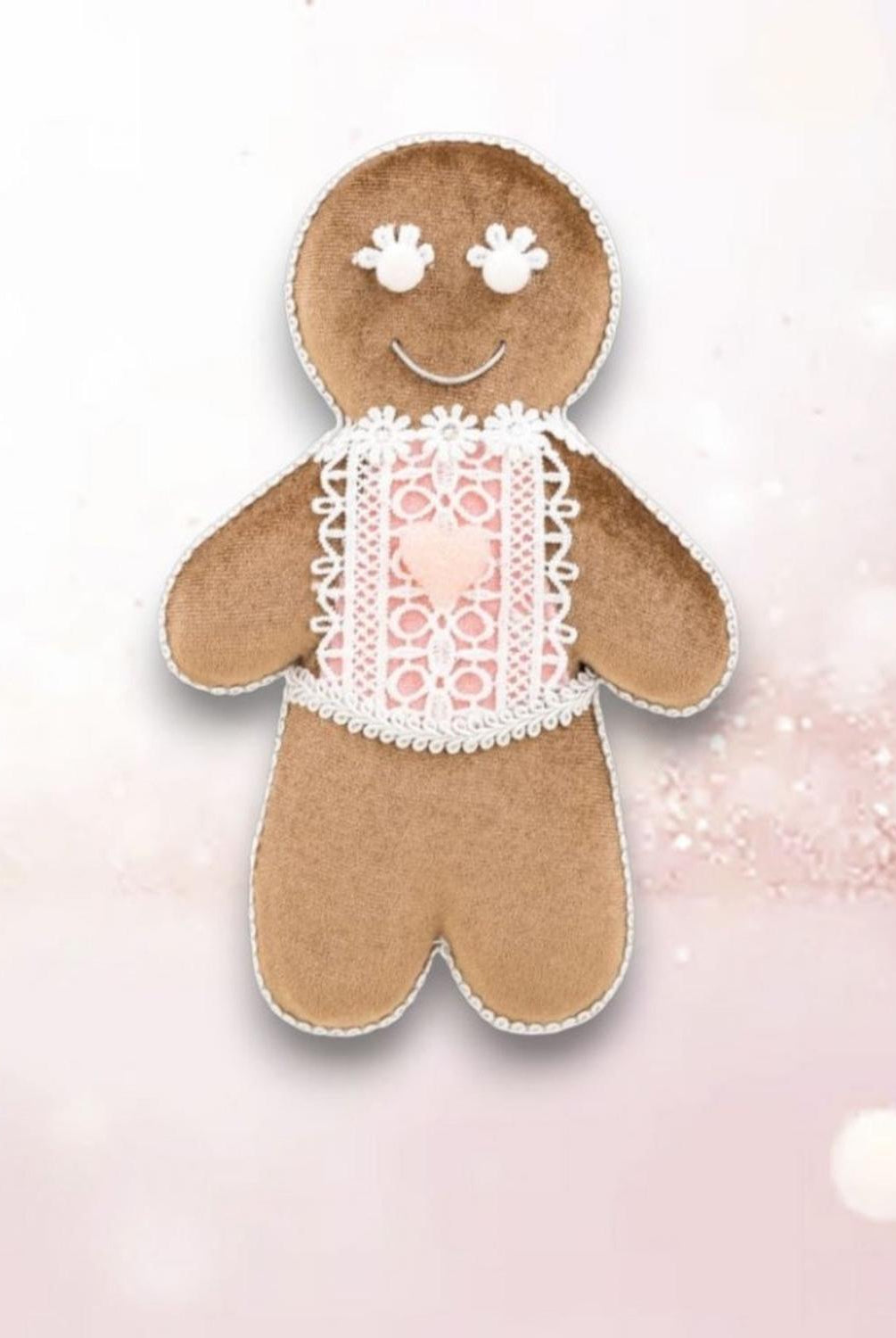 8in Gingerbread Girl Ornament