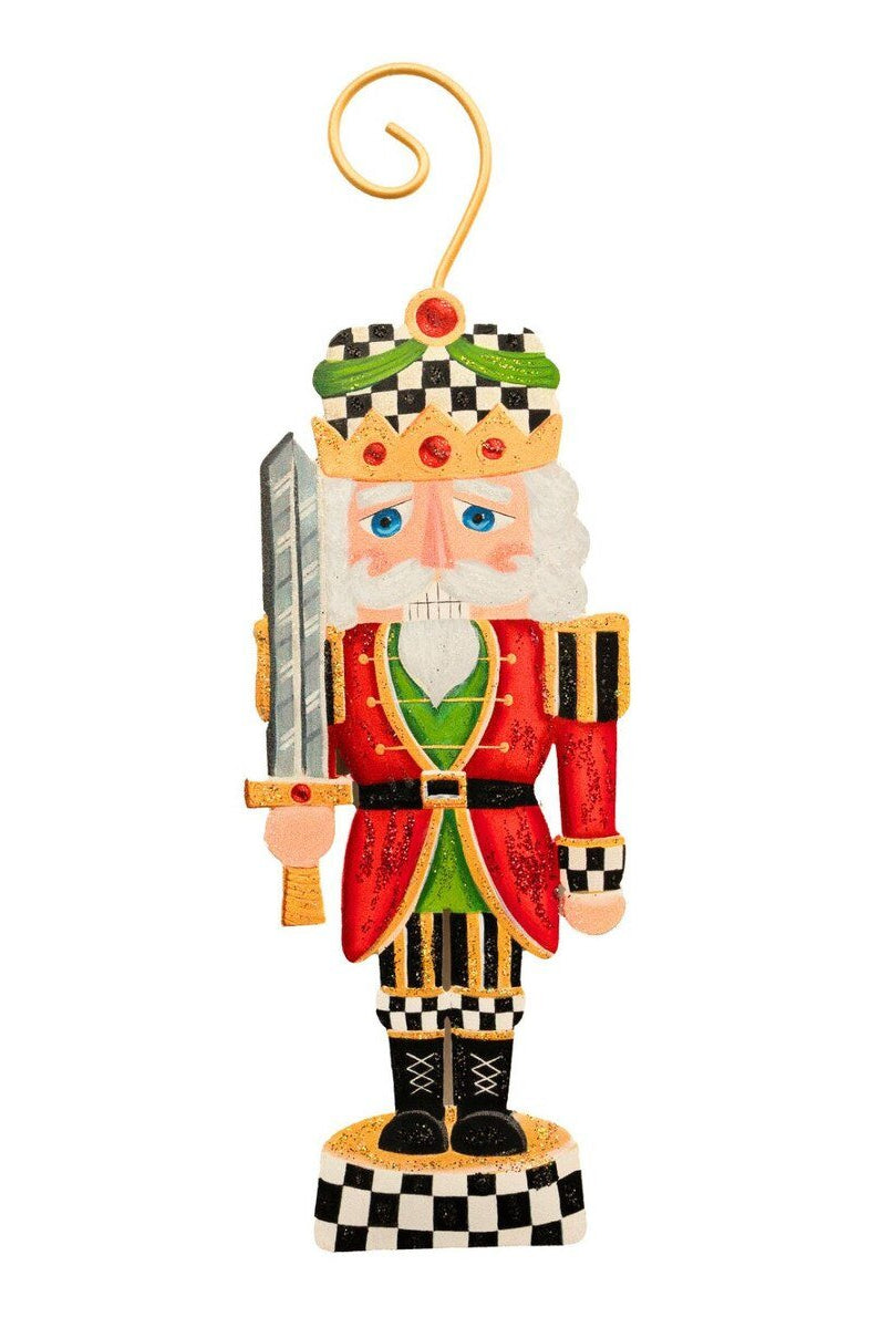 Shop For 8in Metal Elegant Nutcracker Ornament