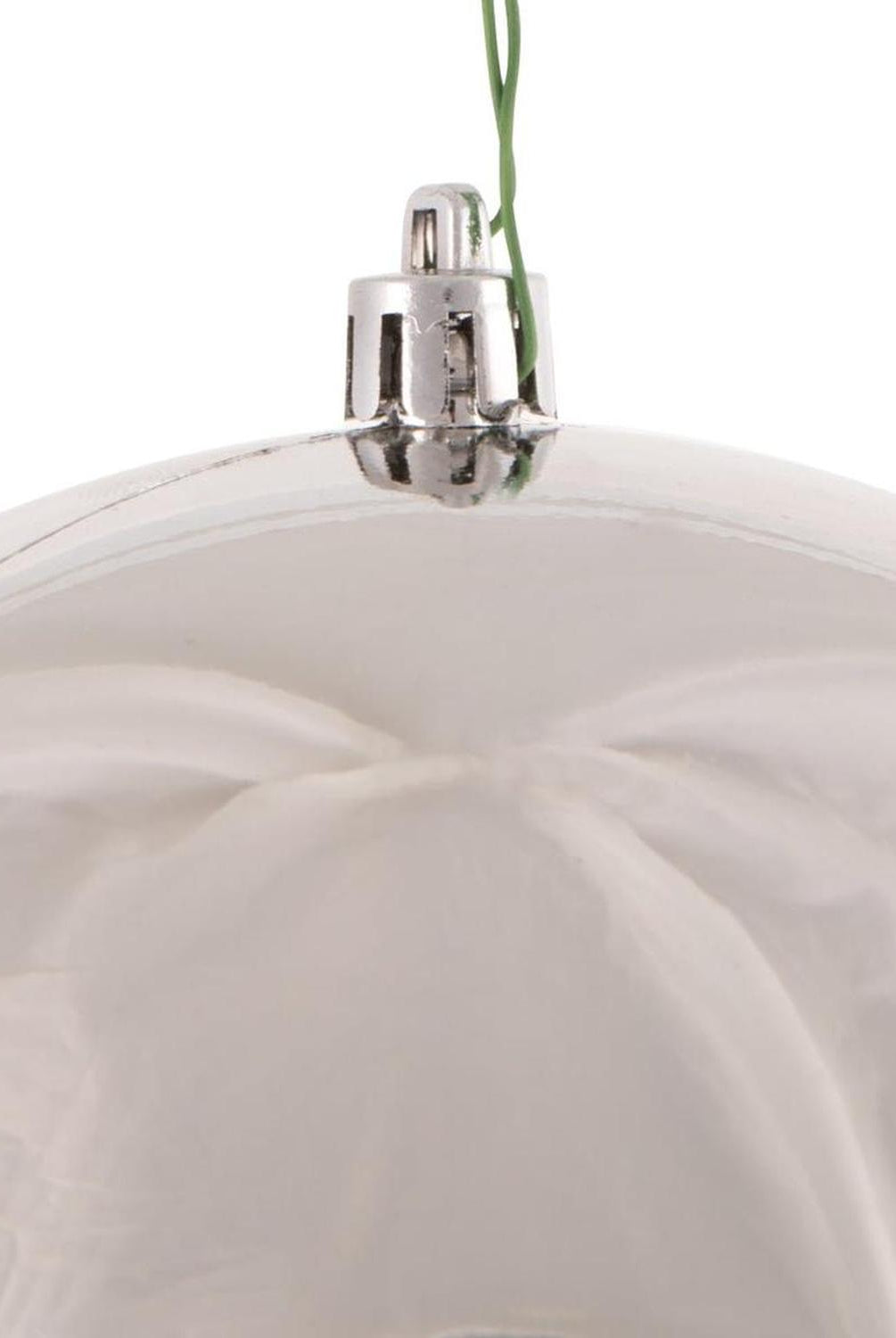 Shop For 8in Silver Shiny Ball Ornament