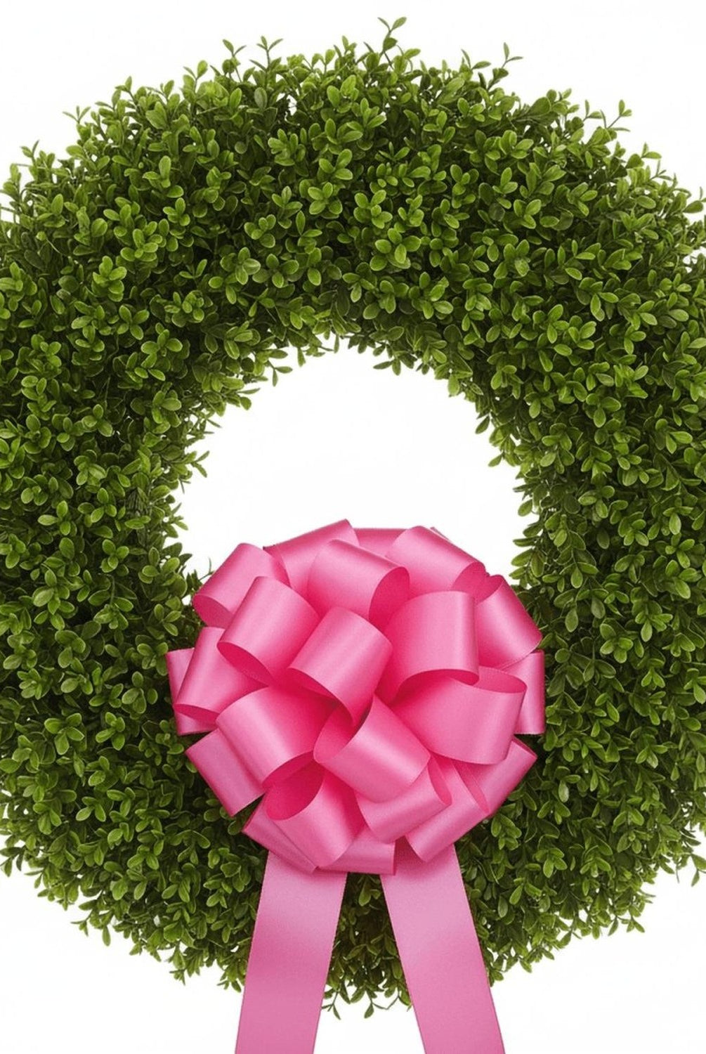 Shop For 9 Double Face Satin Ribbon Non Wired: Hot Pink (50 Yards)