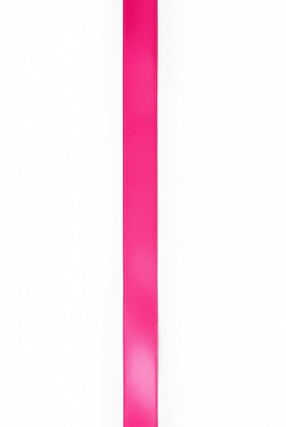 Shop For 9 Double Face Satin Ribbon Non Wired: Hot Pink (50 Yards)