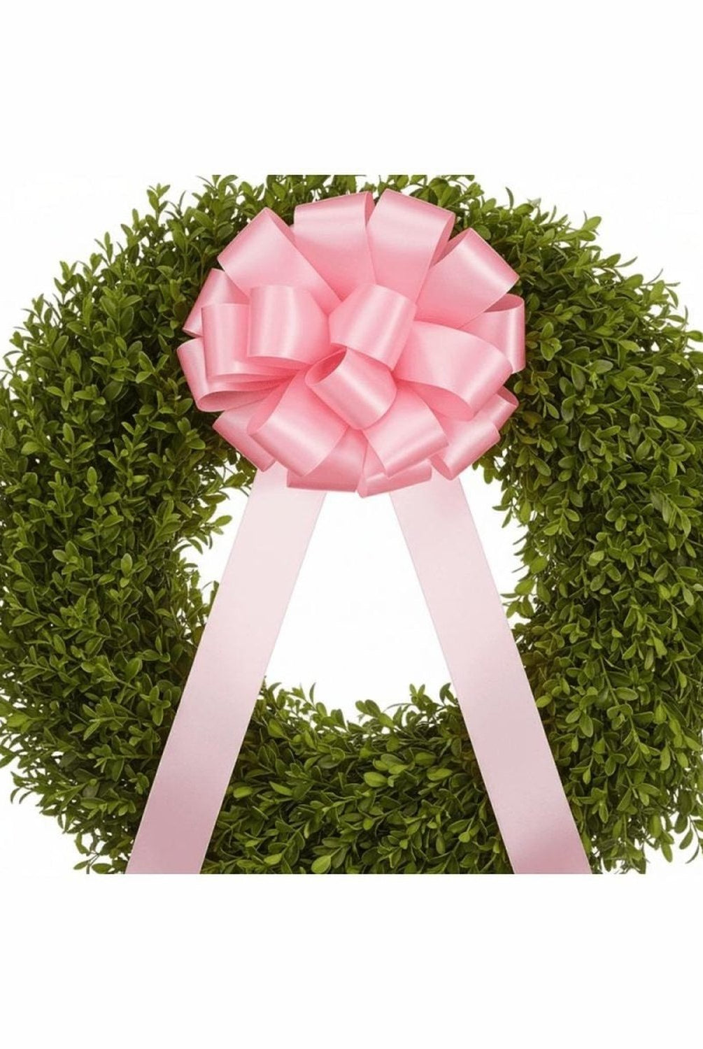 Shop For 9 Double Face Satin Ribbon Non Wired: Light Pink (50 Yards)