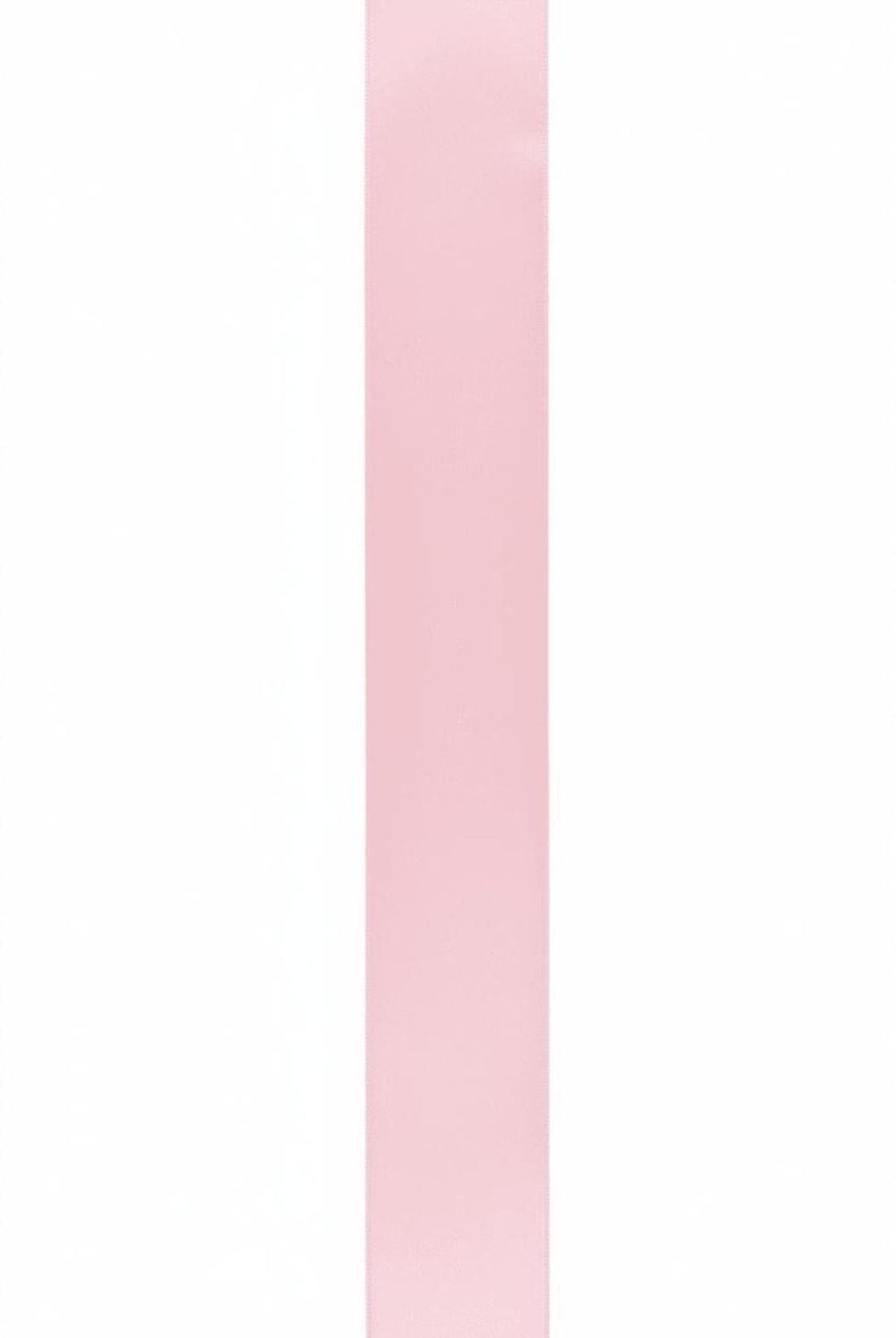 Shop For 9 Double Face Satin Ribbon Non Wired: Light Pink (50 Yards)