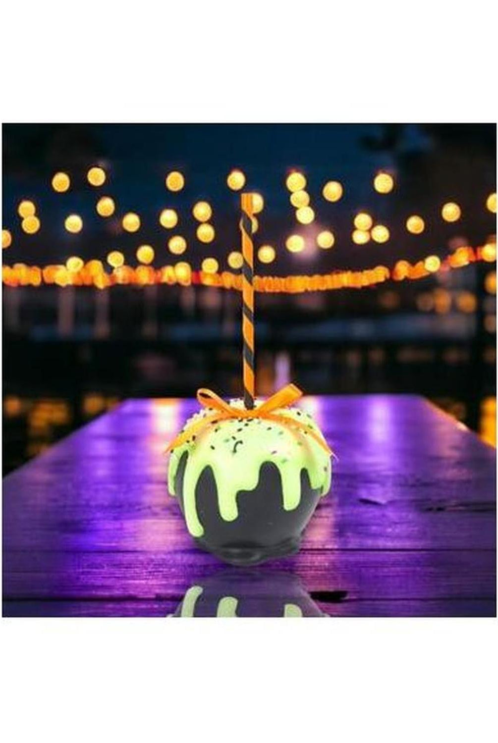 9" Green Candy Apple