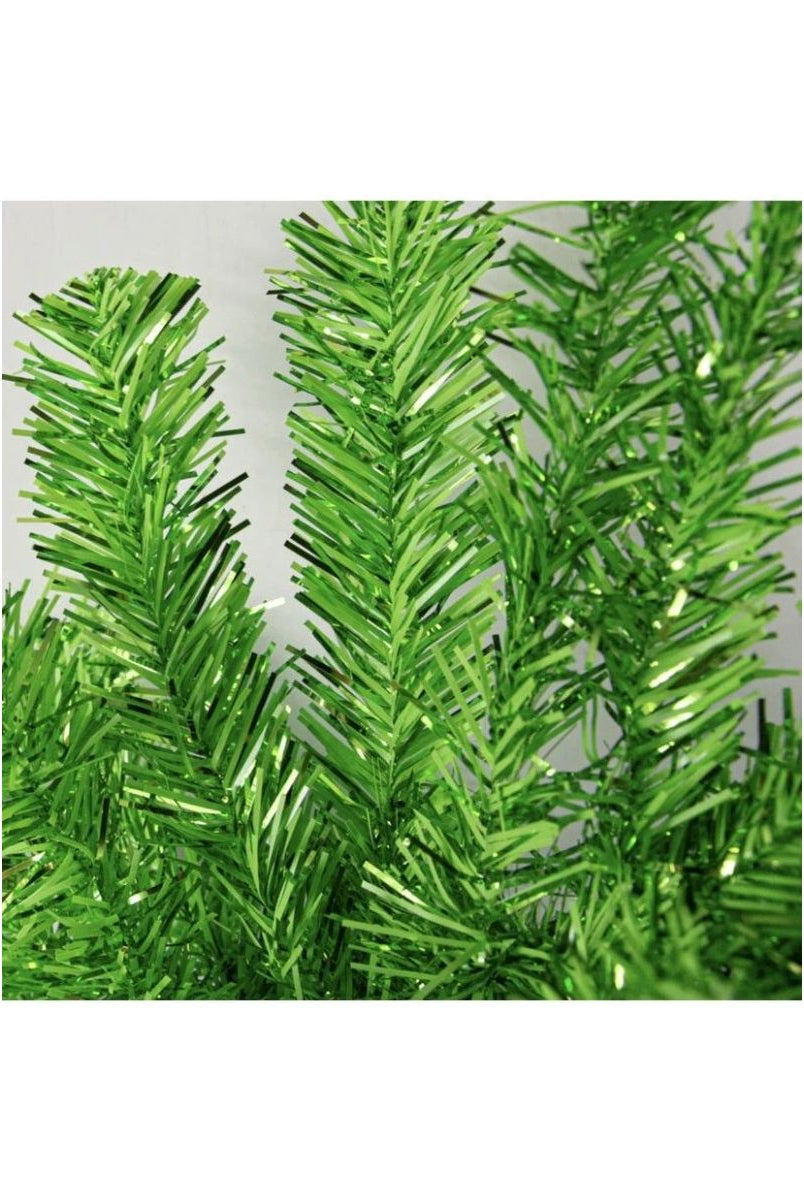 Shop For 9' Green Tinsel Garland, Unlit