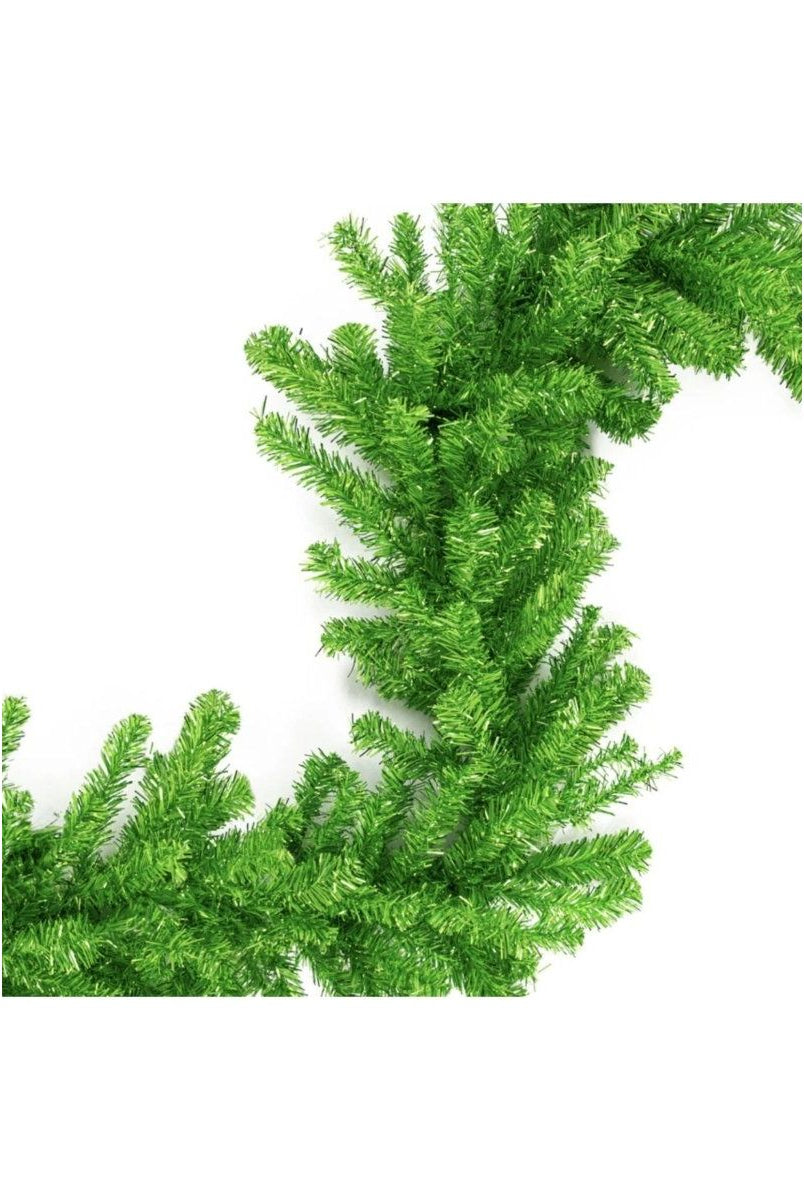 Shop For 9' Green Tinsel Garland, Unlit