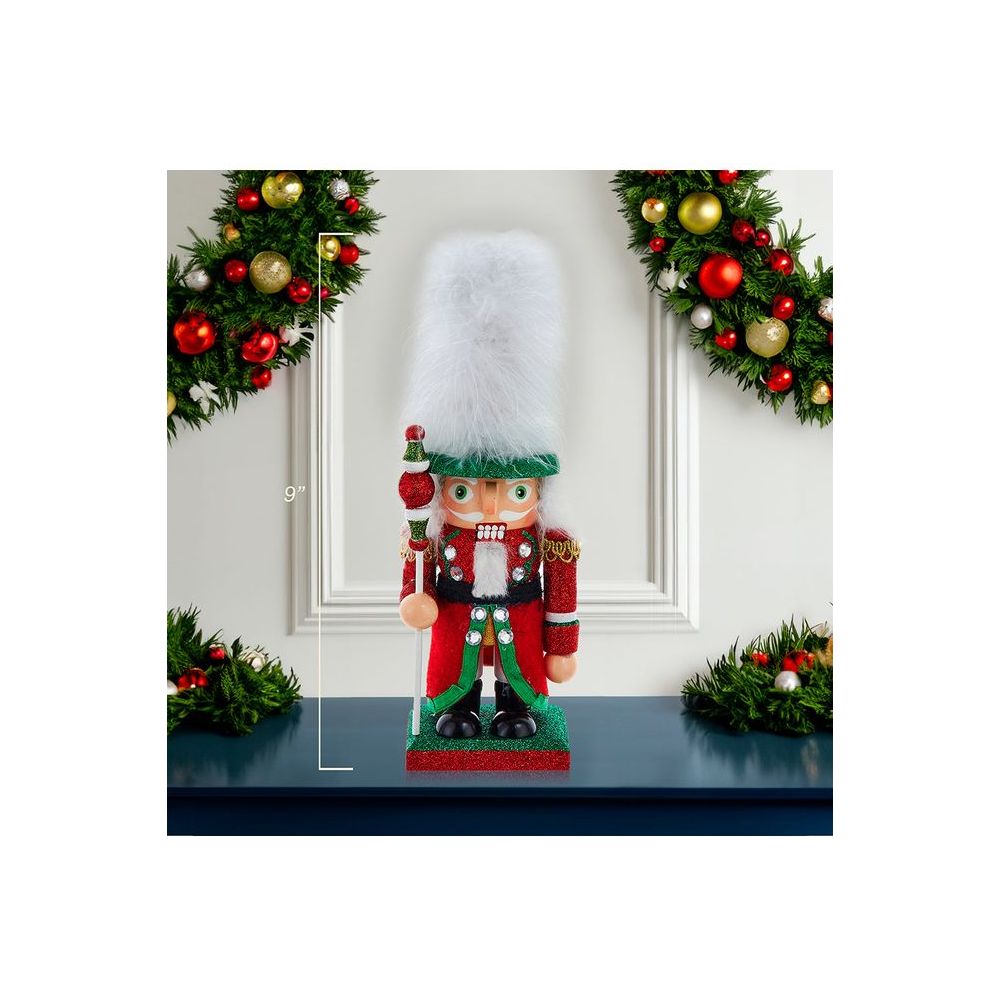 Shop For 9" Hollywood Nutcrackers Red, Green and White