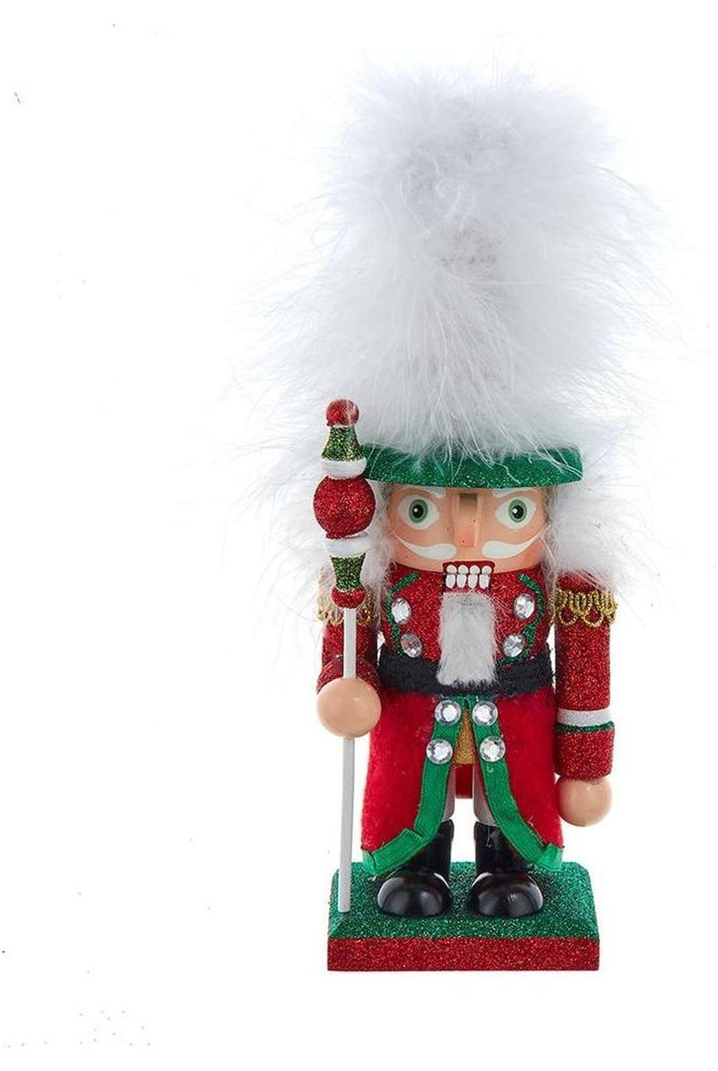 9" Hollywood Nutcrackers Red, Green and White