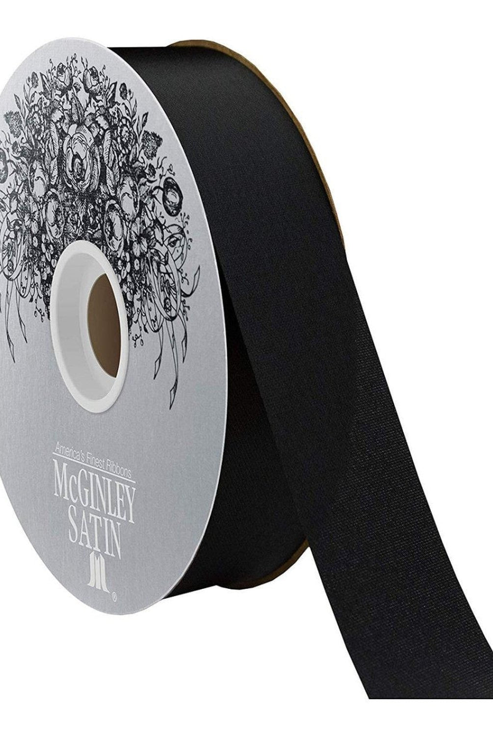 Shop For 9 McGinley Satin Acetate Ribbon Non Wired: Black (100 Yards)