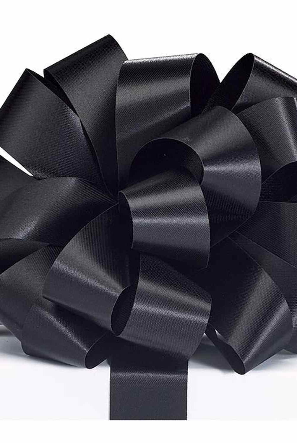Shop For 9 McGinley Satin Acetate Ribbon Non Wired: Black (100 Yards)