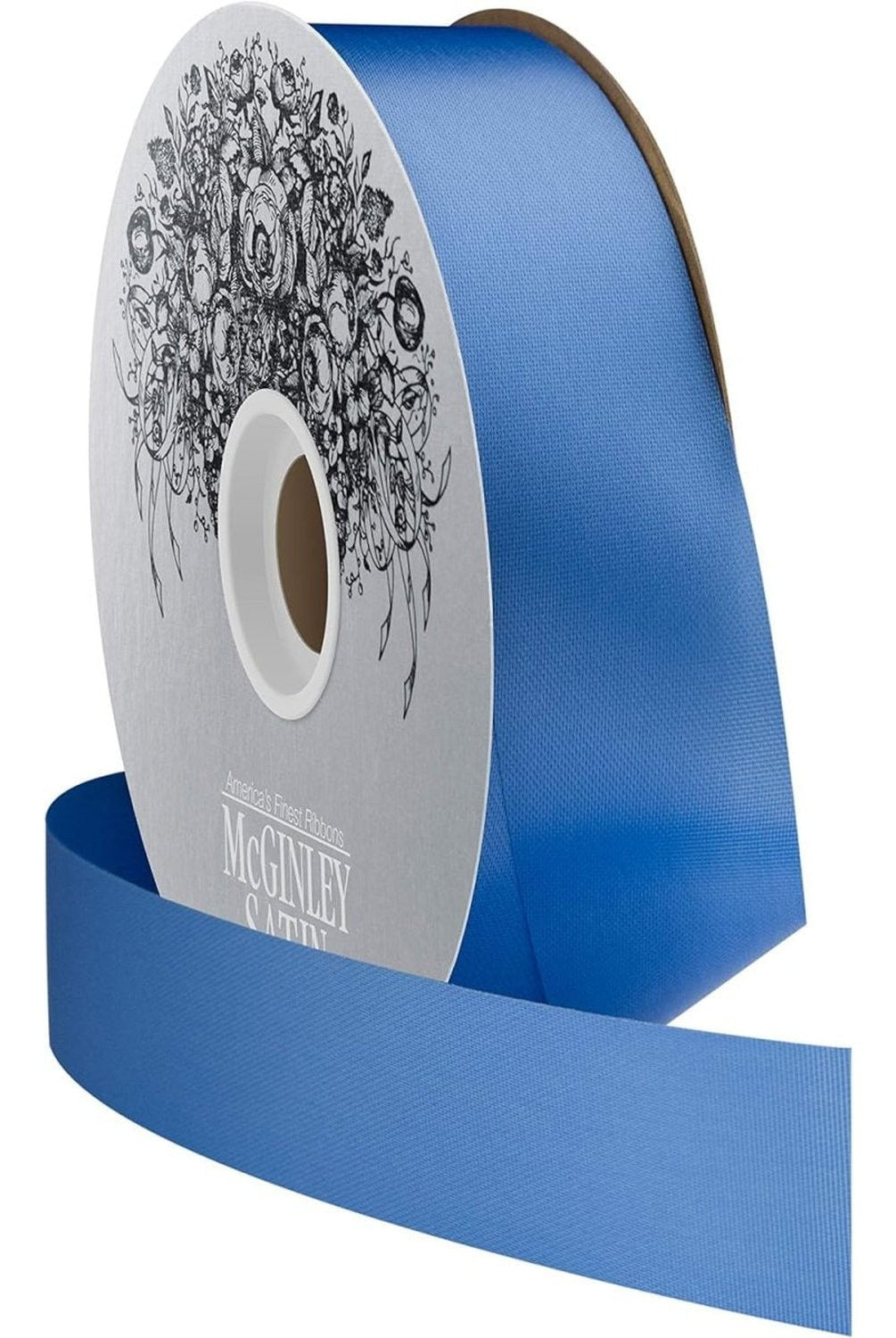 Shop For 9 McGinley Satin Acetate Ribbon Non Wired: Columbia Blue (100 Yards)