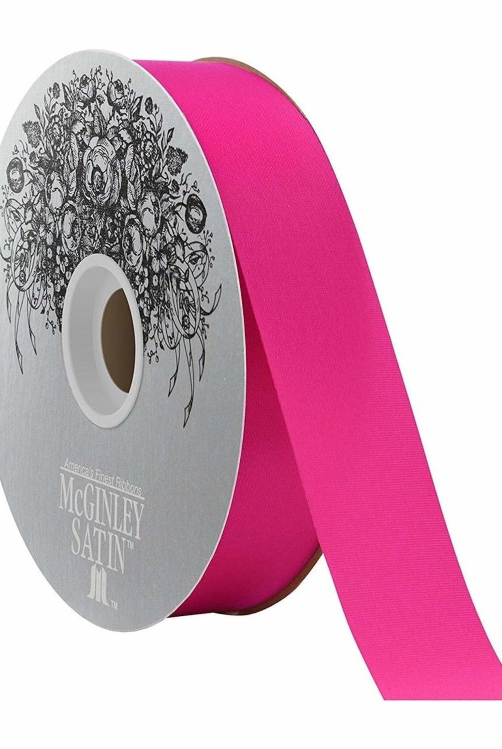 Shop For 9 McGinley Satin Acetate Ribbon Non Wired: Cyclamen (100 Yards)