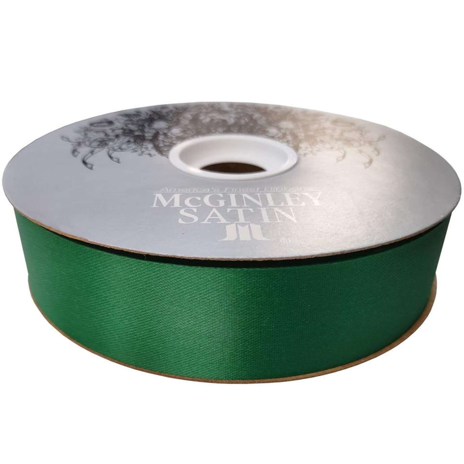 Shop For 9 McGinley Satin Acetate Ribbon Non Wired: Emerald (100 Yards)