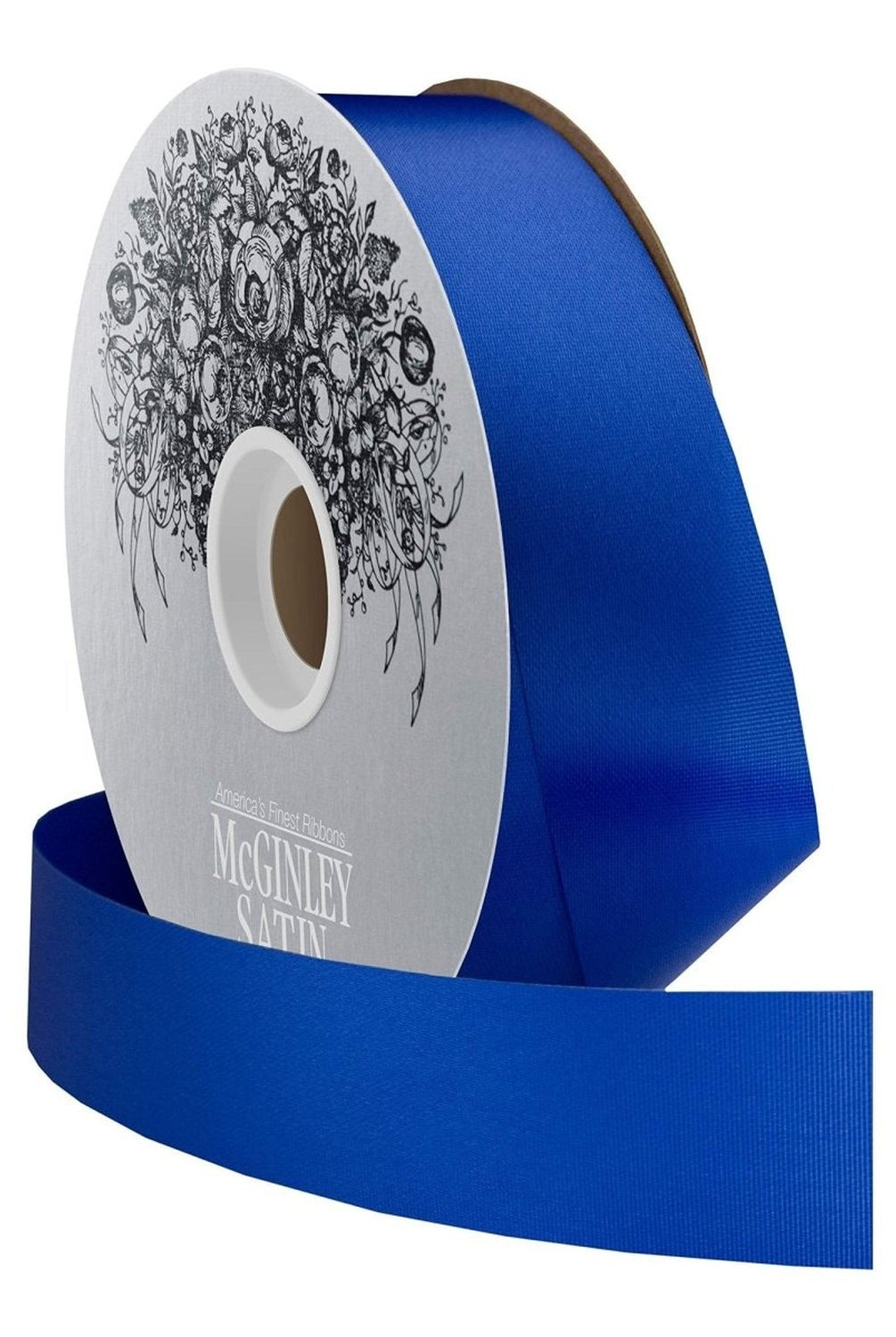 Shop For 9 McGinley Satin Acetate Ribbon Non Wired: Royal Blue (100 Yards)