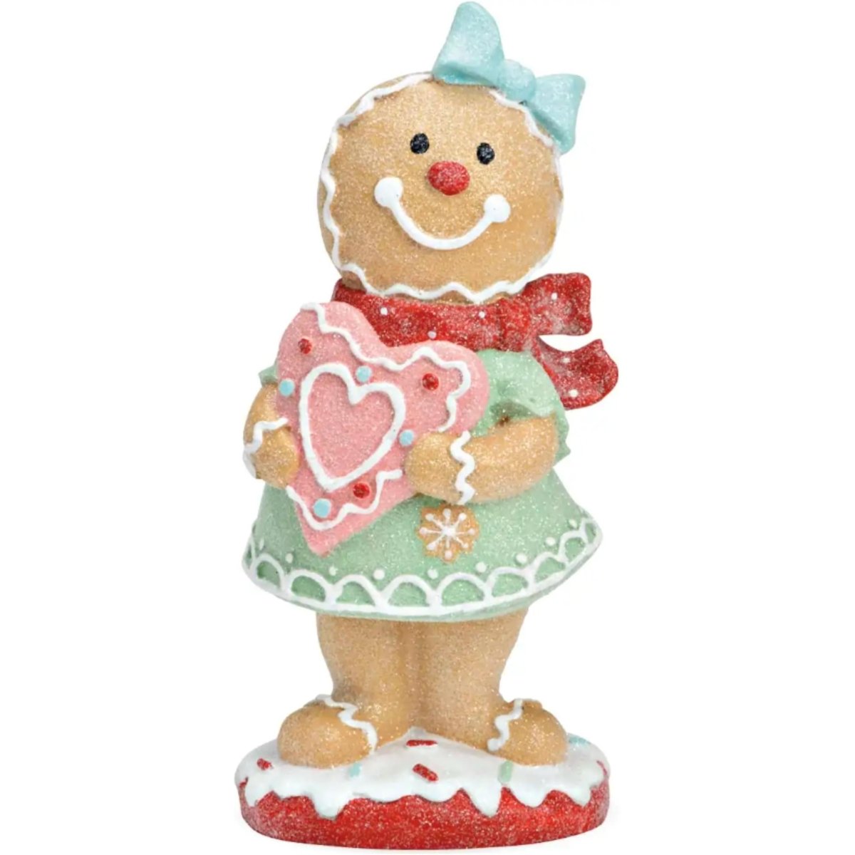 Shop For 9" Pastel Gingerbread Girl Figurine