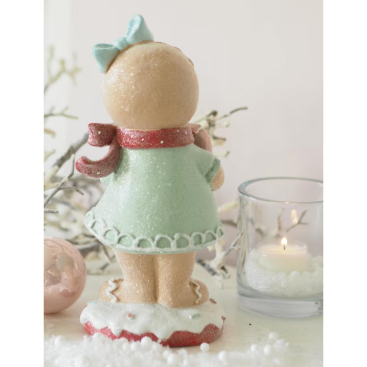 Shop For 9" Pastel Gingerbread Girl Figurine