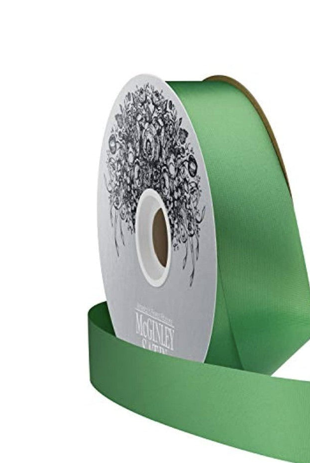 Shop For 9 Satin Acetate Ribbon Non Wired: Emerald (100 Yards)