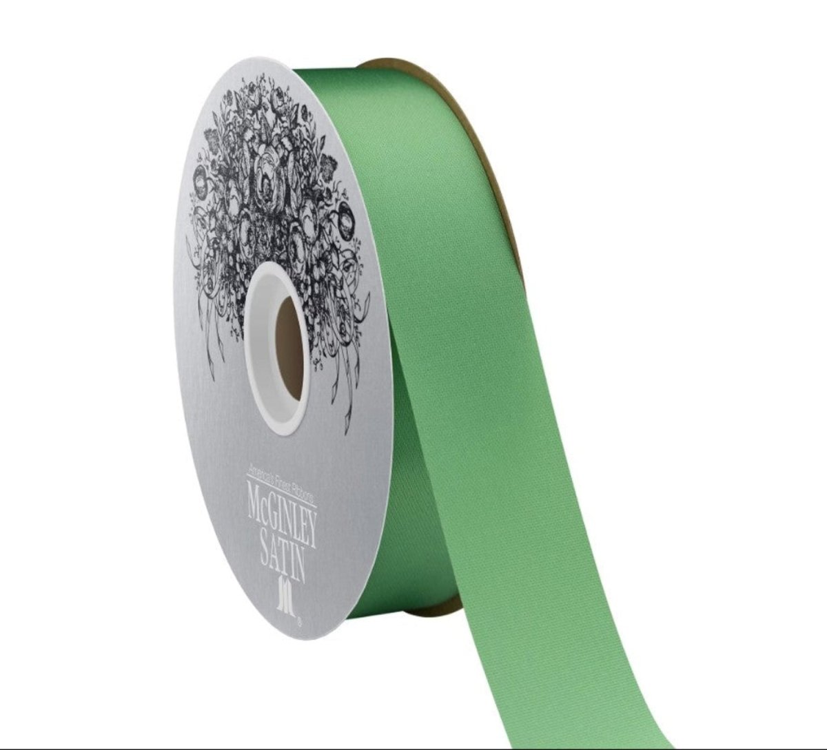 Shop For 9 Satin Acetate Ribbon Non Wired: Emerald (100 Yards)