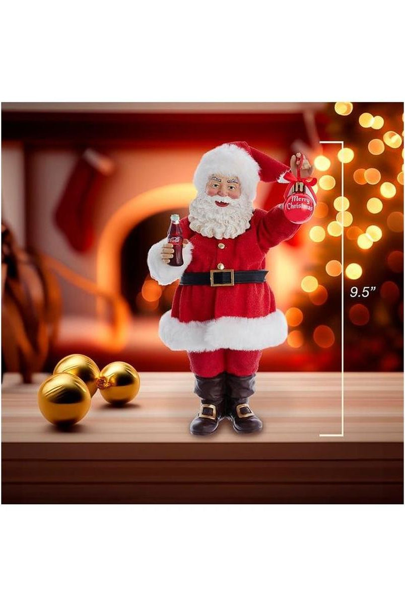 Shop For 9.5" Coca - Cola® Santa Holding Ornament