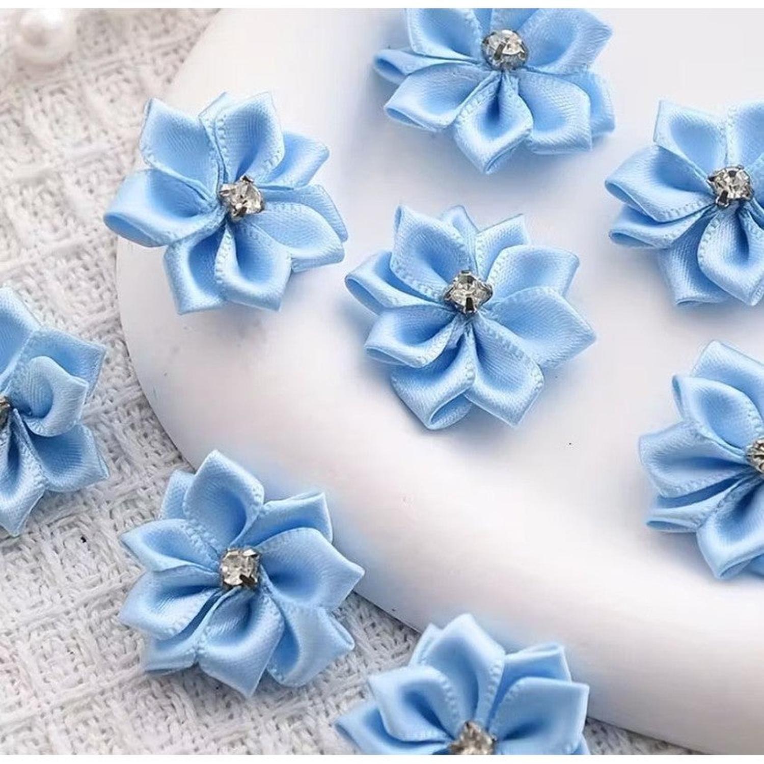 Shop For .98in Homecoming Flower Bows (Assorted Colors)