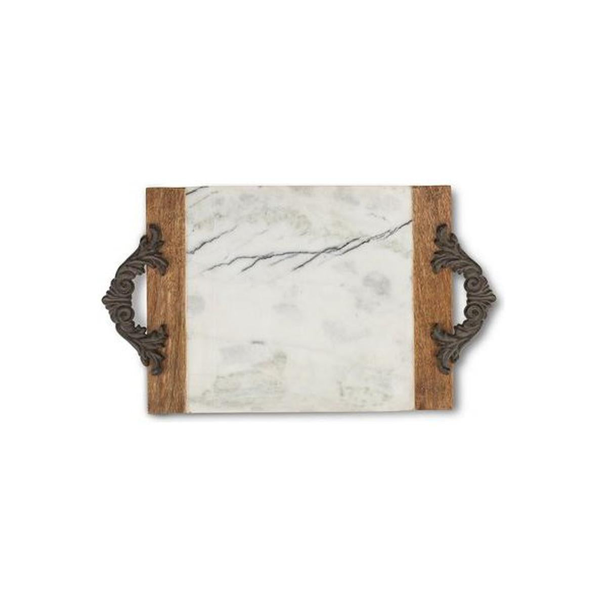 Shop For Acanthus Marble Charcuterie Tray