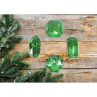 Shop For Acrylic Jewel Assortment Ornament: Lime Green (Set 4) at Michelle's aDOORable Creations