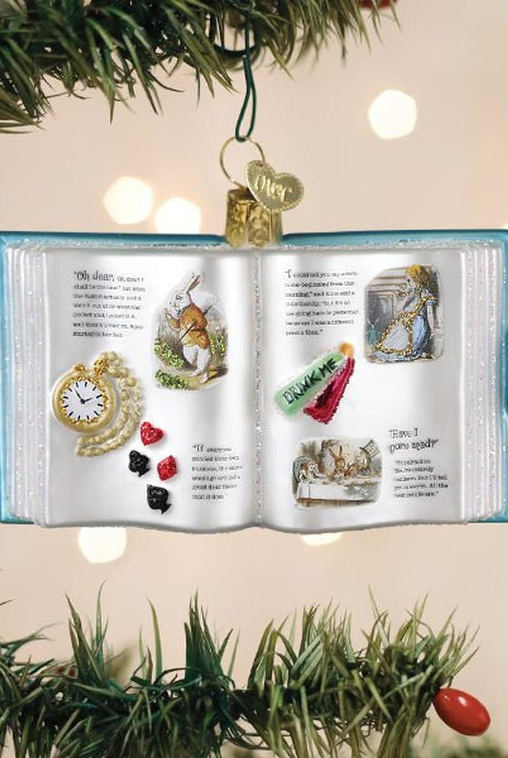 Alice's Adventures In Wonderland Ornament