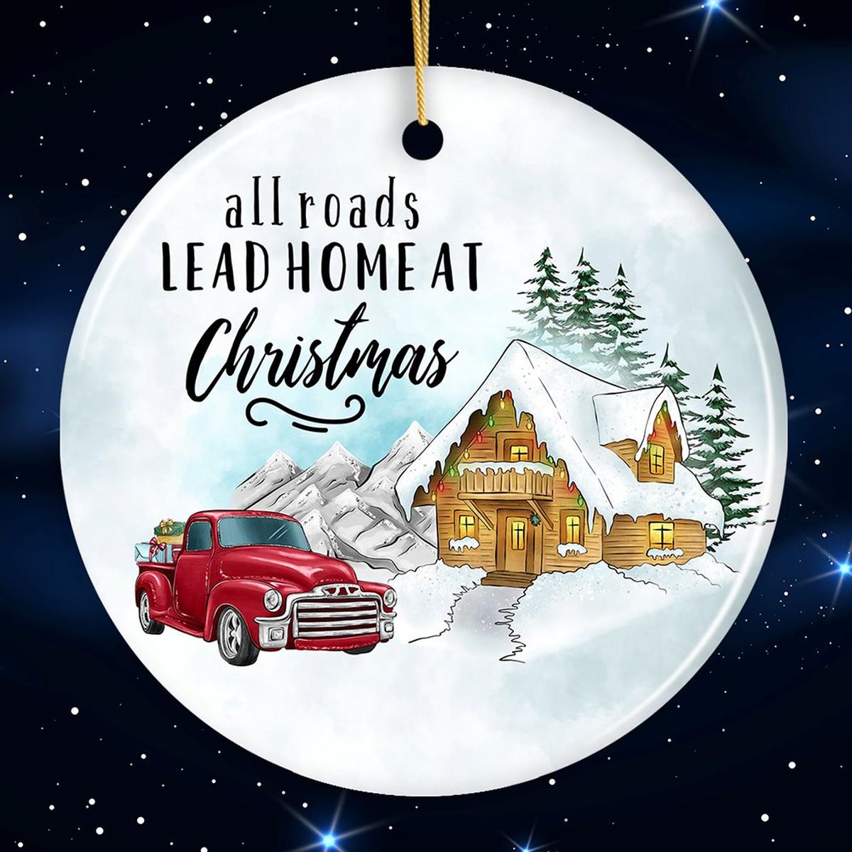 Shop For All Roads Lead Home Ornament