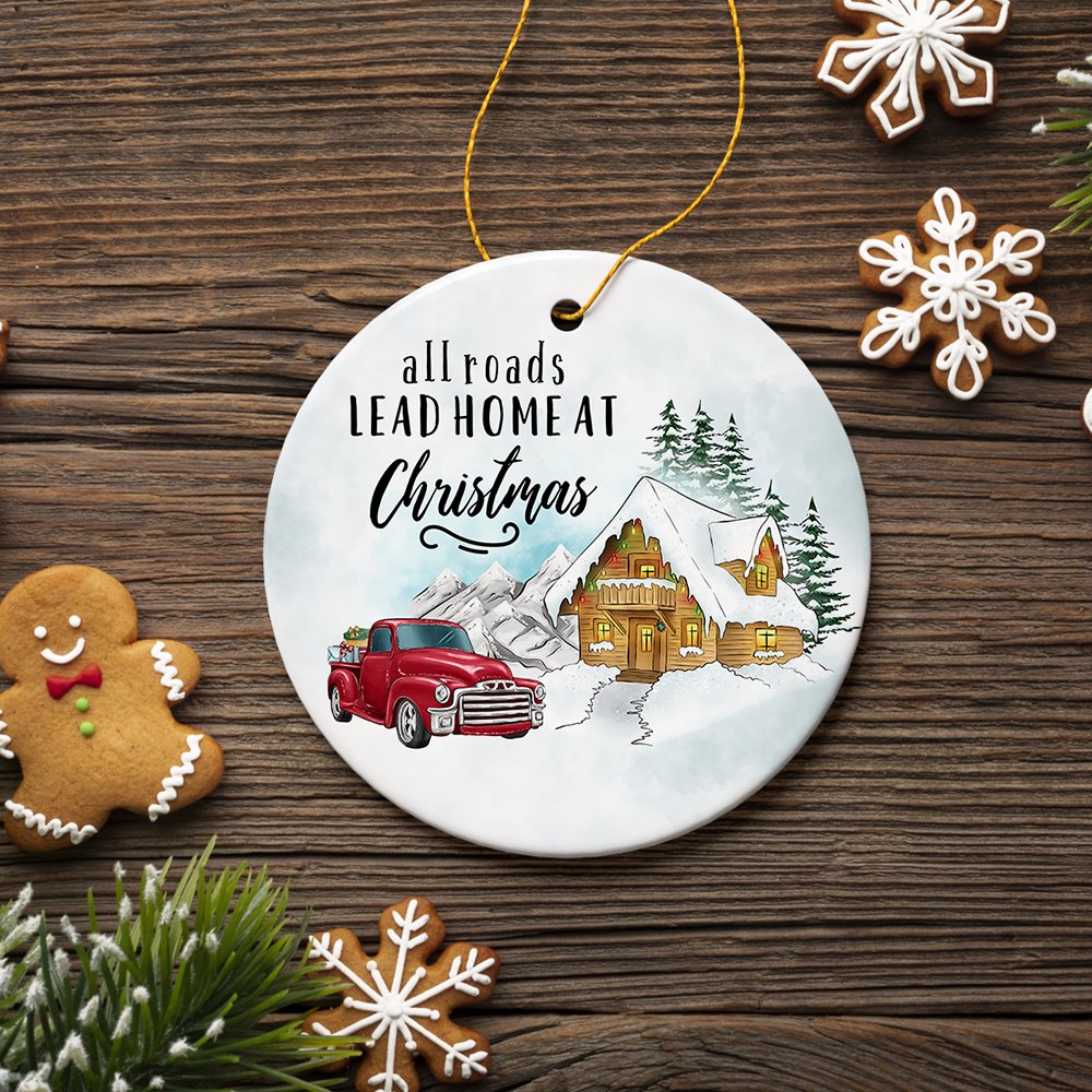 Shop For All Roads Lead Home Ornament