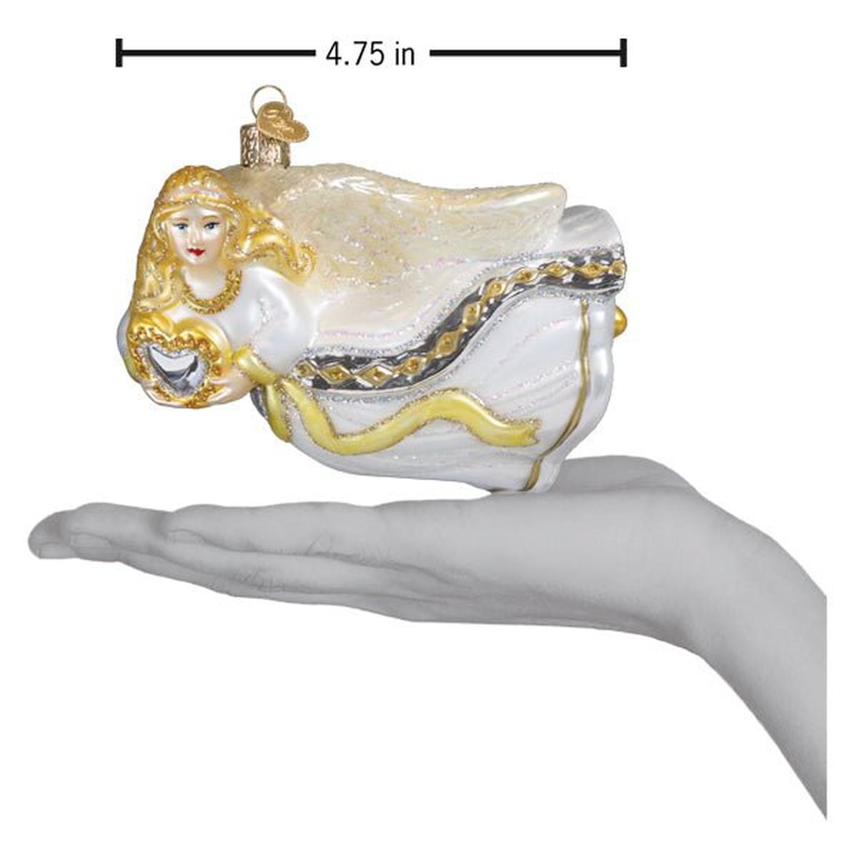 Shop For Angel With Heart Ornament