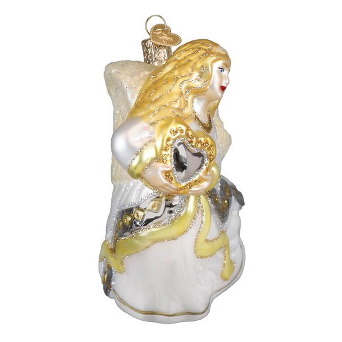Shop For Angel With Heart Ornament